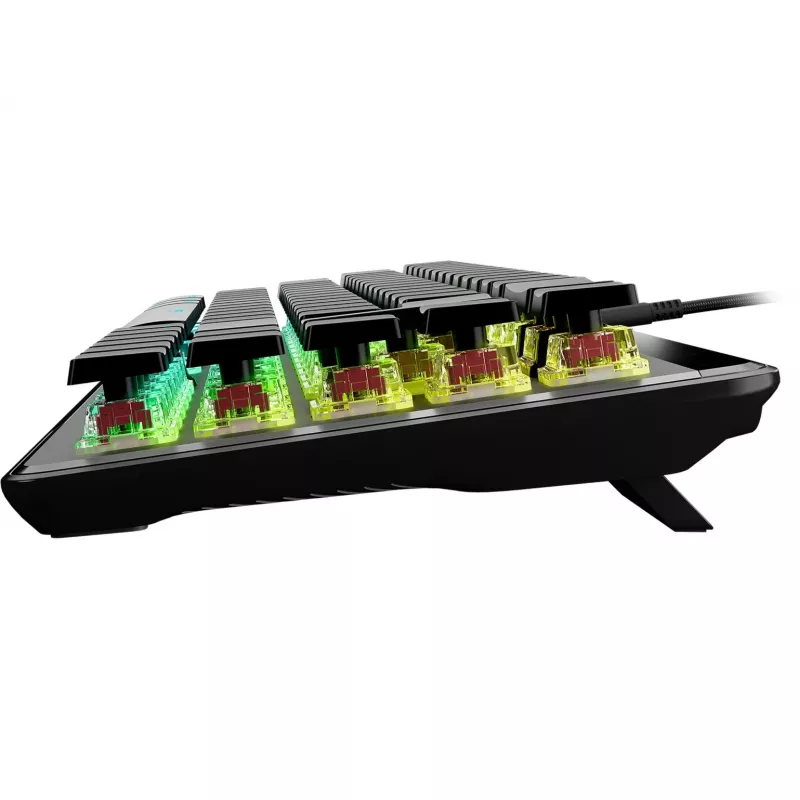 Vulcan II Mini Air, Gaming Keyboard black, DE-Layout, TITAN II Optical Red
