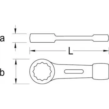 Socket wrench Gedore 6475780 weight 999 g package depth 75 mm height 23 mm