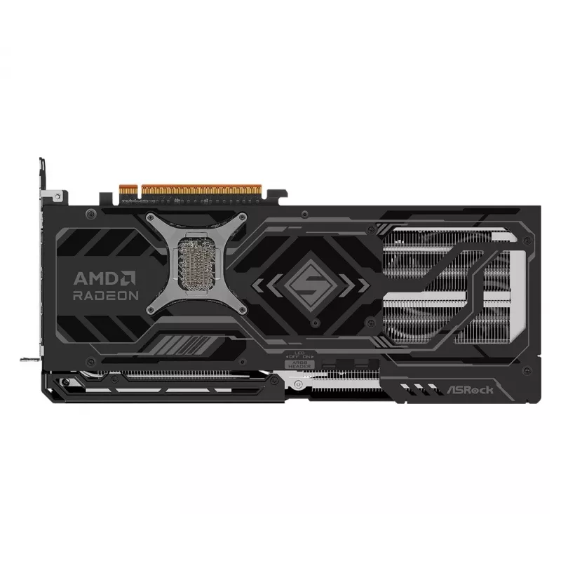 ASRock Radeon RX 9070 XT 16GB Steel Legend Dark Graphics Card