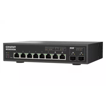 QNAP QSW-L3208-2C6T network switch Managed L2 10G Ethernet (100/1000/10000) Desktop Black