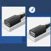 USB 3.0 extension cable adapter UGREEN 10368B — USB A female to USB A male, 1 m, black