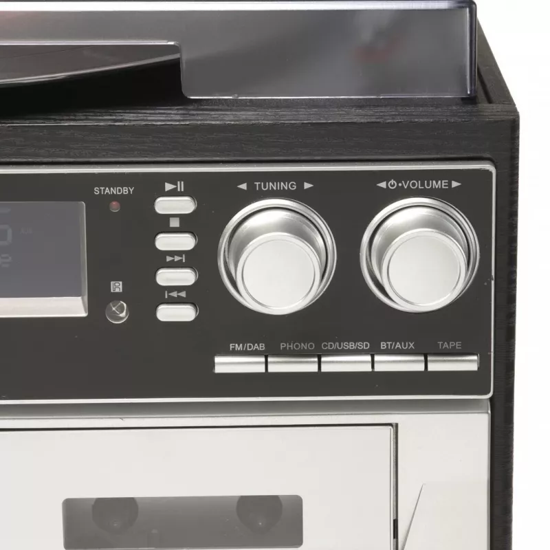 Inter Sales Denver MRD-166 - 6.9 Kg - Black - Grey - Personal CD...