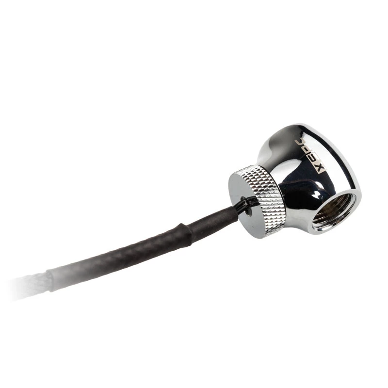 Temperature Sensor XSPC Temperatursensor 2x G1/4 IG – chrome, 2x G1/4 female