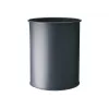 Trash Can Durable 330158 15 L Round Metal Anthracite