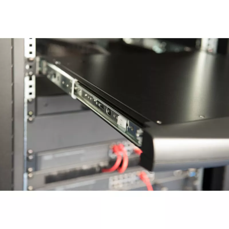 KVM Console Digitus 19 inch HD LCD 16-port VGA German Keyboard