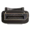 Akyga AK-AV-10 DisplayPort Cable, Male to Male, Gold-Plated Plugs, 1.8 m, Black