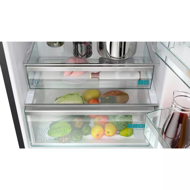 Siemens KG49NAXCF fridge-freezer Freestanding 440 L Stainless steel