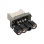 aqua computer Adapter for RGBpx-Komponenten an 3-Pin RGB Connector (5VDG, 5V)