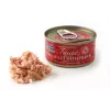 Wet cat food FISH4DOGS Tuna fillet with prawn 70 g — canned wet food, 83% moisture, 14% protein, gluten- and soy-free