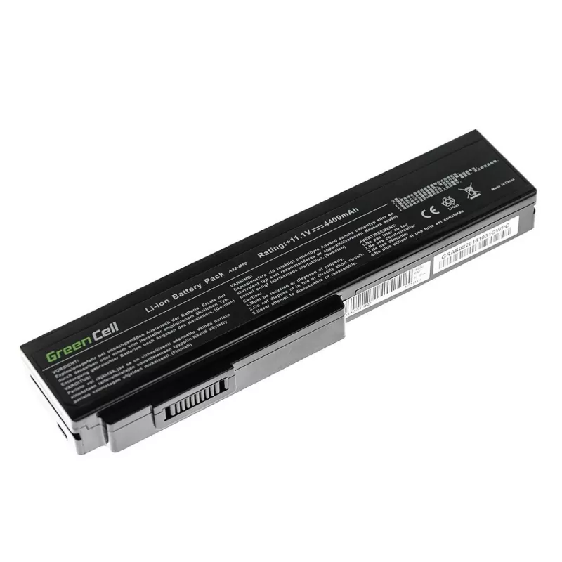 Battery Green Cell AS08 for ASUS G50 G51 G60 M50 M50V N53 N53SV N61 N61VG N61JV