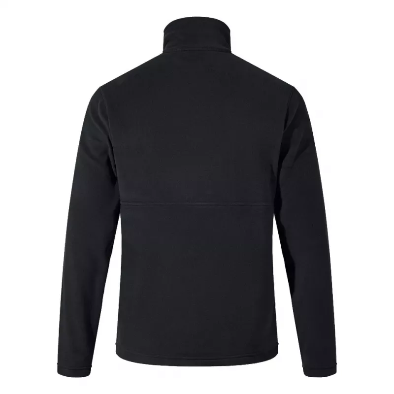 BERGHAUS Prism Half Zip Polartec® Fleece - men's fleece sweatshirt, size L (black)