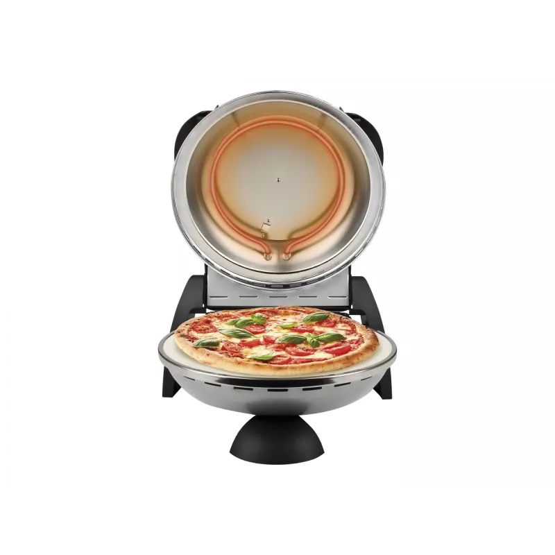 Pizza maker G3FERRARI Delizia 1200 W, stone cooking surface, max 400°C, 31 cm pizza, timer, thermostat