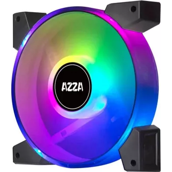 Cooling fans AZZA Hurricane II ARGB 120mm 4 Pack — 120 mm ARGB case fans, 4-pack