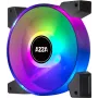Cooling fans AZZA Hurricane II ARGB 120mm 4 Pack — 120 mm ARGB case fans, 4-pack