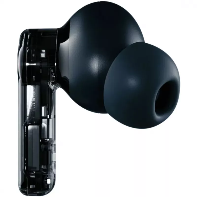 Nothing Ear Headphones True Wireless Stereo (TWS) In-Ear calls/music Bluetooth Black - Transparent (A10600061)