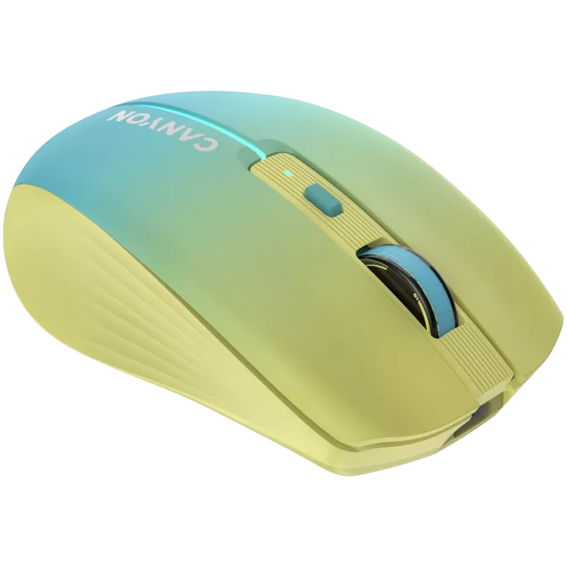 CANYON mouse MW-44 Wireless Charge Yellow Blue