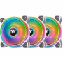 Thermaltake Riing Quad 12 ARGB 120mm Case Fans 3 Pack White