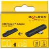 Adapter USB Type-C to 2 x USB Type-C PD DeLOCK 64114