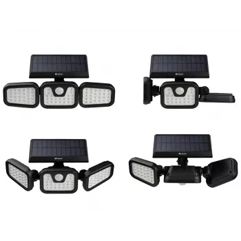 Tracer 47191 Saturn LED solar floodlight with motion sensor