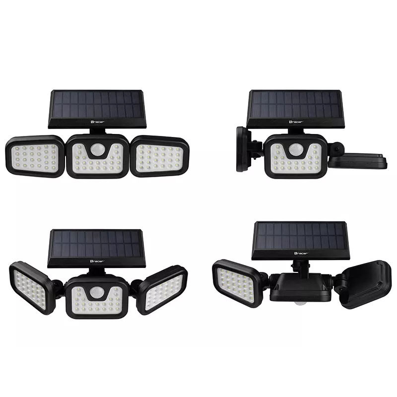 Tracer 47191 Saturn LED solar floodlight with motion sensor