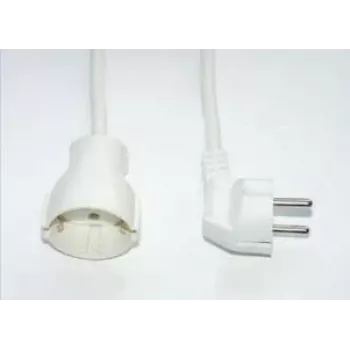 Power Extension Cable e+p SV 5 5m 1 AC Outlet White