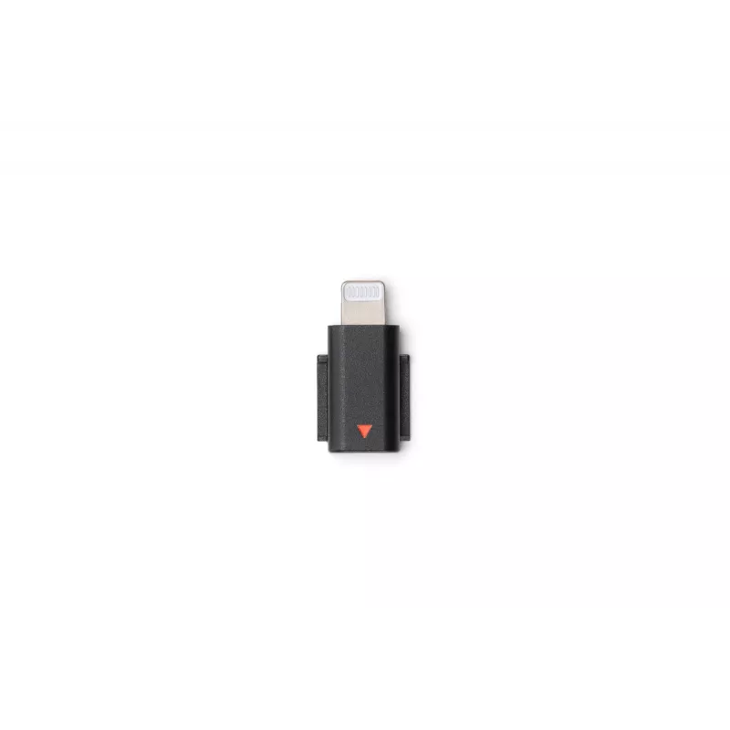 Audio adapter DJI Mic 3 Mobile Phone Adapter (Lightning) — Lightning connection, black, for Apple mobile devices