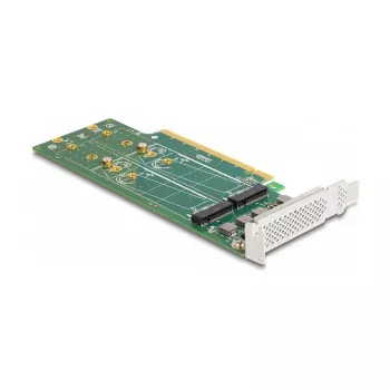 DeLOCK PCI Express 4.0 x16 Card to 4 x internal NVMe M.2 Key M 110 mm