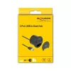 USB Hub DeLOCK 64153 Type-A 5000 Mbit/s Black