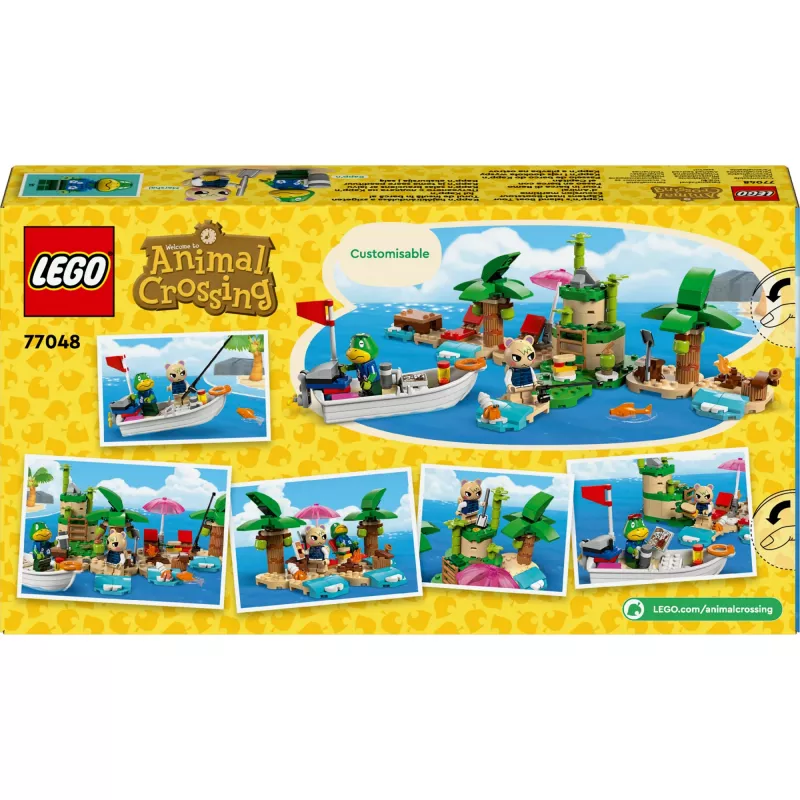 Construction toy LEGO set 77048 Animal Crossing Boat Tour with Captain's Island