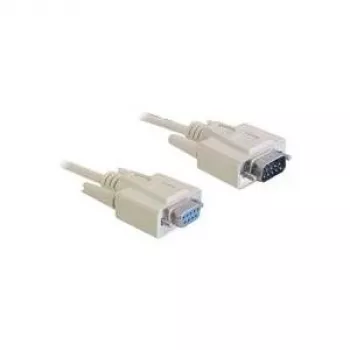 Serial Cable DeLOCK RS-232 10m DB-9 Beige
