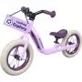HUDORA Explory 12 inch Lavender Balance Bike – Toddler No-Pedal Run Bike, 12-Inch Wheels