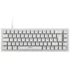 Mechanical TKL Gaming Keyboard XTRFY K5 RGB — tenkeyless, transparent/white