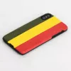 Smartphone case man and wood for iPhone X/XS — Reggae Black, protective hard back cover