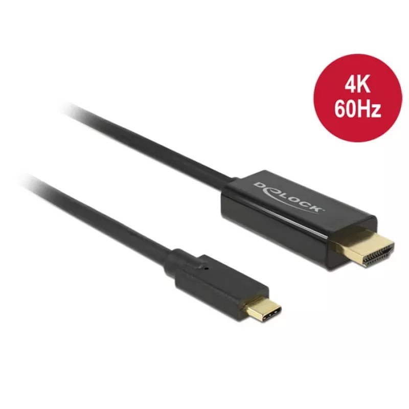 Video Cable Adapter DeLOCK 85290 USB Type-C to HDMI 1m Black