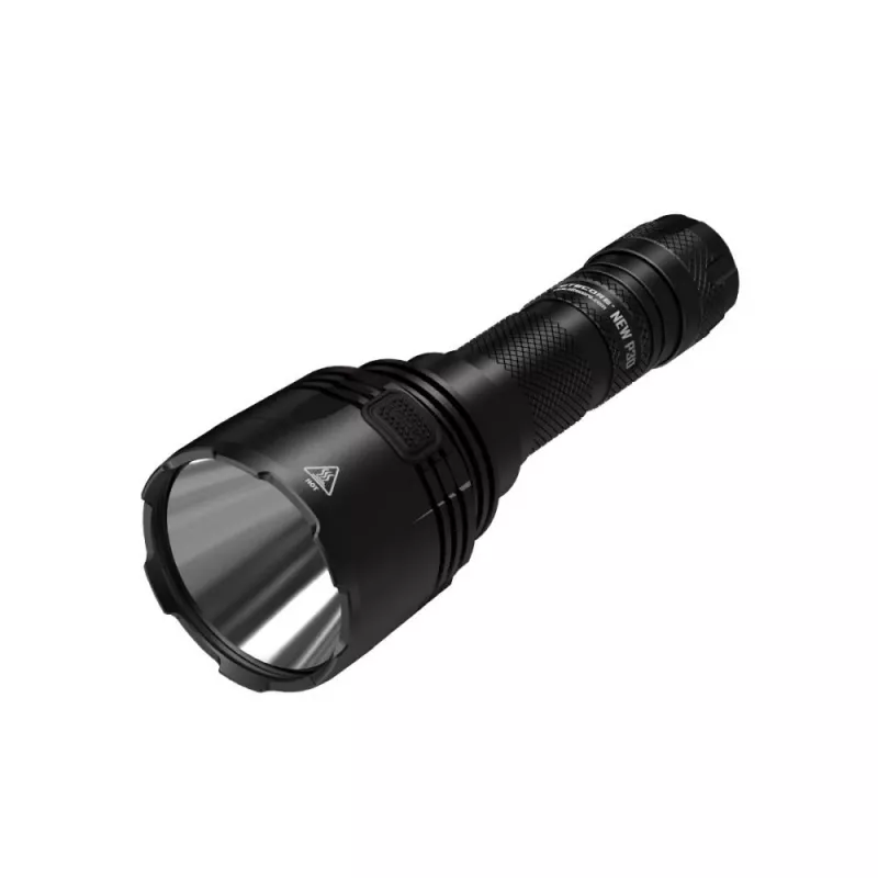 Hunting flashlight Nitecore NEW P30 — 1000 lm, 5000 mAh, USB rechargeable, IP68, aluminum, 155.5 mm, 158.5 g