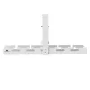 Under-desk cable organizer MACLEAN MC-105 W — steel, white, max load 5 kg, fits desk thickness 0.5–50 mm