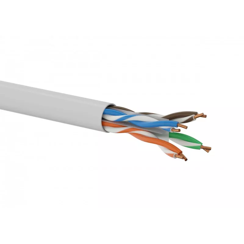 A-LAN KIU6PVC305Q networking cable 305 m Cat6 U/UTP (UTP) Grey