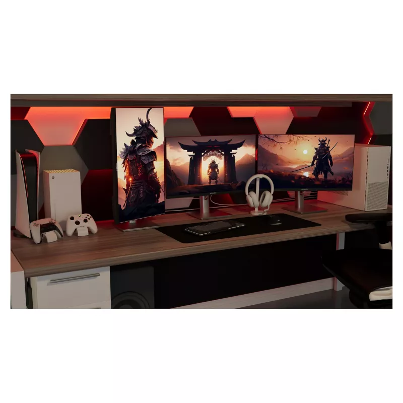 JAPANNEXT JN-I270WQHD300F-HSP computer monitor 68.6 cm (27 inch) 2560 x 1440 pixels Wide Quad HD LED Grey