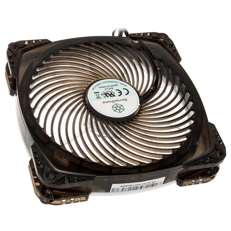 SILVERSTONE SST-AP142-ARGB 140x140x25 ARGB PWM Fan for PC Cooling, 140mm