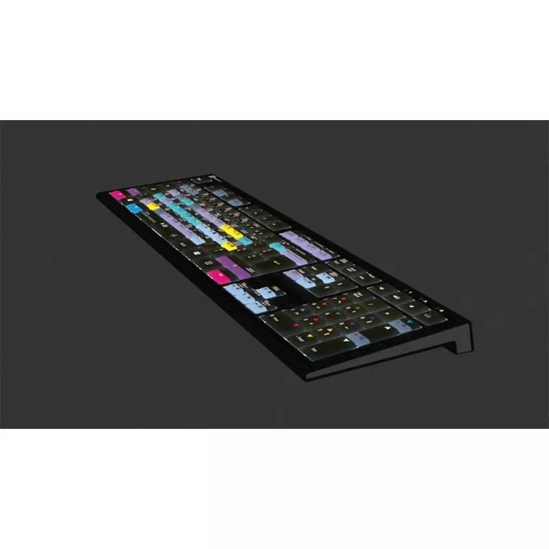 Keyboard Logickeyboard ASTRA 2 USB AZERTY English Black