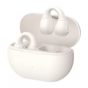 Baseus Bass 15 Clip Open Ear Headset True Wireless Stereo (TWS) In-ear Calls/Music Bluetooth White