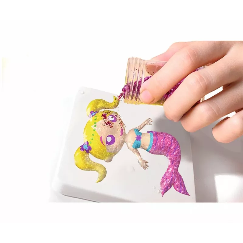 SIMBA Aqua Gelz set Magic Mermaids playset, model 106322568, craft kit with water-activated gel beads