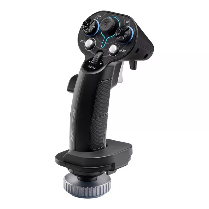 Flightstick add-on grip Thrustmaster Sol-R 3 AVA, Black, USB Type-C, analogue/digital, PC, 75×115×200 mm
