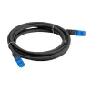 Network cable LANBERG PCF6A-10CC-0100-BK — Cat6a S/FTP, 1 m, RJ-45, black