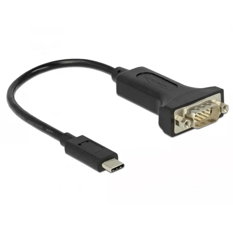 Serial Cable DeLOCK 63908 Black 0.15 m DB-9