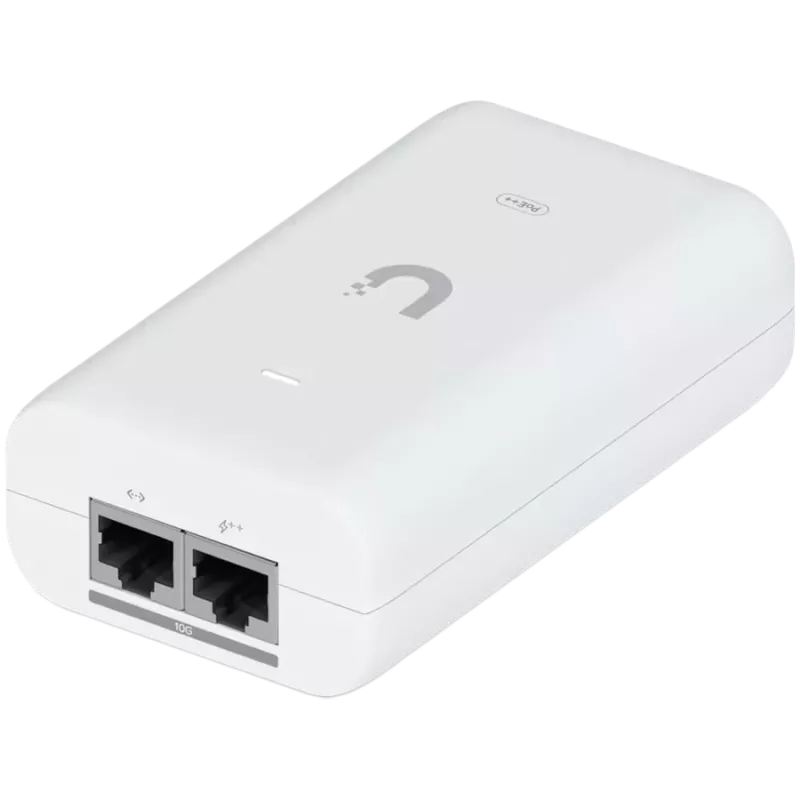 Ubiquiti UniFi UACC-PoE++-10G-EU 10G PoE++ Adapter (60W), can power UniFi PoE++ devices, reduce dependency on PoE switch power, and provide a Multi-Gigabit LAN connection