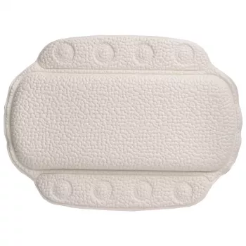 Suction cup bath cushion