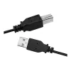 USB cable LogiLink CU0007B USB 2.0 2 m USB A USB B Black