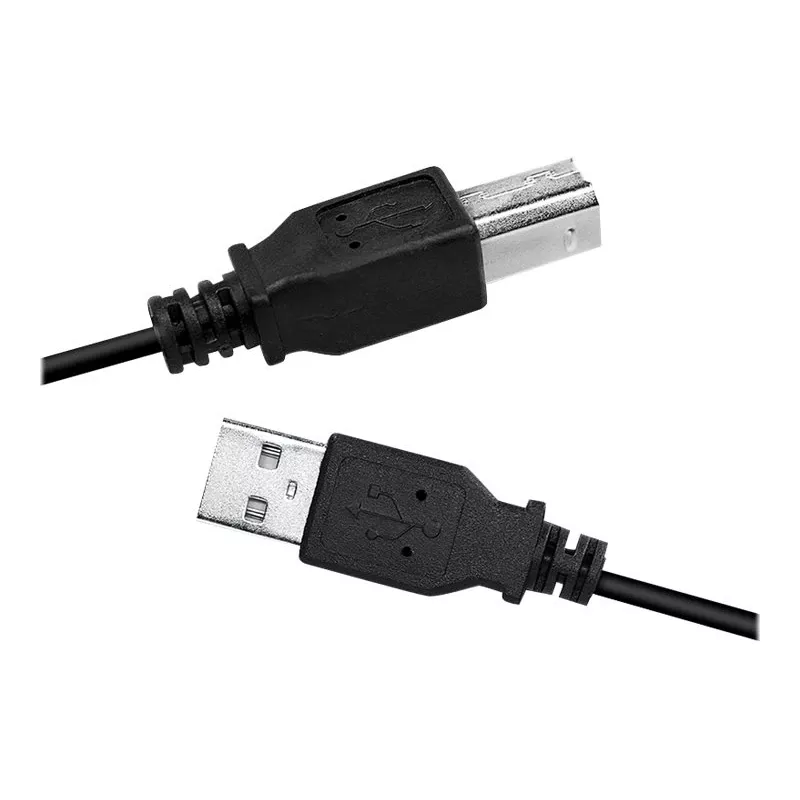 USB cable LogiLink CU0007B USB 2.0 2 m USB A USB B Black
