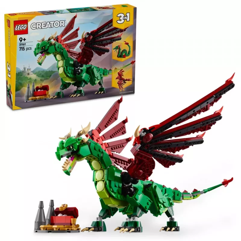 LEGO CREATOR 3 IN 1 31161 Medieval Dragon